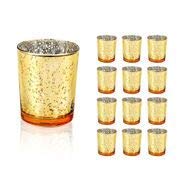 Wedding Decorations for Reception Mercury Glass Votive Candle Holder – 2.1