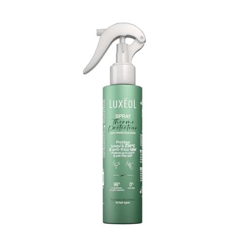 LUXEOL - Spray Thermoprotecteur - Protège la Fibre Capillaire Jusqu'à 230°C* - Action Anti-frisottis 48H* - Actif Thermoprotecteur d’Origine...