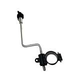 KTUXZCI Professionelle Drum Rack Klemme – Halterung für Drum Zubehör – Gewährleistet Stabilität und Flexibilität für elektronische Pads beim Spielen, Schwarz, B