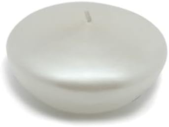 CFZ-076-12 3 in. Floating Candles Pearl White - 144 Piece