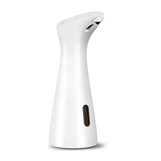 Saboneteira, KKcare Distribuidor automático de sabão de espuma 200ml Sensor infravermelho de movimento Distribuidor de sabão líquido Limpador de mãos Lavabo para cozinha Banheiro Banheiro Hotel