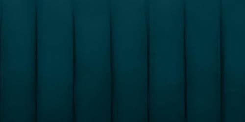 Image of AMATA Omega 3+2 Seater Ocean Blue Suede Velvet Sofa Set with Two Cushions Perfect for Home Office Guests Living Room (06 Ocean Blue, Omega 3+2 Seater Sofa)(3 Year Warranty)
