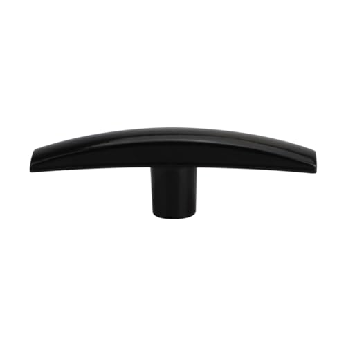 Image of Black Aluminum RV T Handle Dump Waste Valve Handle Replacement | Universal Size, aluminum upgrade waste handle, fits 1.5 /2 /3 inch dump gates, gray & black tank valves