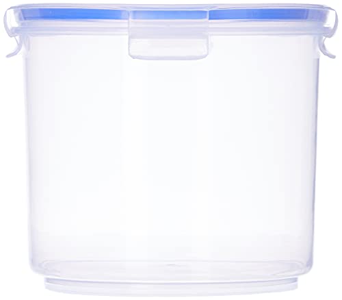 Image of Aristo Lock & Fresh 120 Plastic Storage Container For Storing grains, pulses, rice, wheat etc - 2100 ML,Transparent Clear, Large (17 (D) x 14.5 CM)
