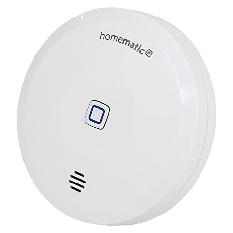 Homematic IP Smart Home Wassersensor, Wassermelder für zuverlässige Alarmierung per Sirene und Push-Benachrichtigung in der Smartphone-App bei Feuchtigkeit und Wasser, 151694A0 Cover
