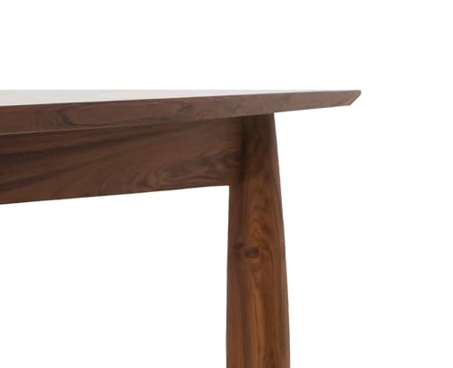 Image of APRODZ Solid Sheesham Wood Dining Table Set of 6 Seater Dinner Dinning Table with 6 Chair for Dining Furniture for Living Room Home Hotel Office Self Assembly (Natural Finish)