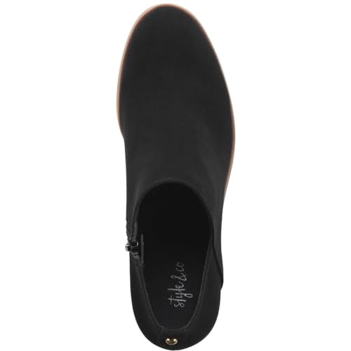 Style & Co. Womens Felaa Faux Suede Ankle Boots3