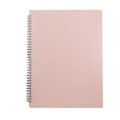 Classeur partitions de musique A4 Wealrit avec 20 pochettes rose clair
