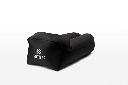 Softybag Inflatable Outdoor Sofa Black