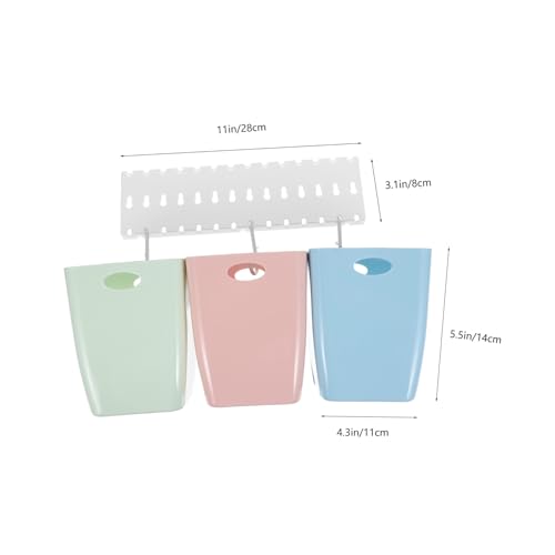 Caneca de basura reciclable pequeña para cocina y pared miniatura 2