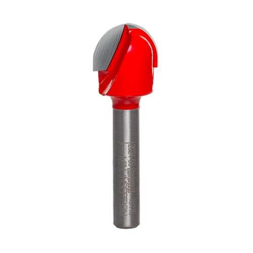 Freud Radius Round Nose Bit with Premier Solid Carbide for Fluted Millwork, Signs and Decorative...