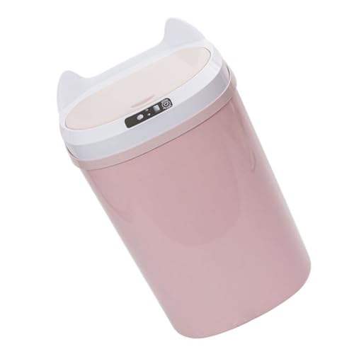 Bote de basura inteligente recargable Garneck rosa