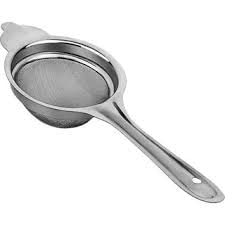 New Trend Single Net Strainer/Chalni with Long Handle for Tea & Coffee - Pack of 3 2