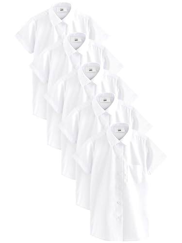Chemise d'école slim manches courtes fille NEXT (lot de 5)