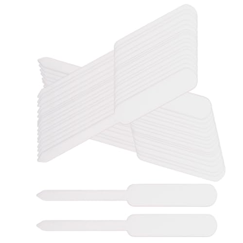 Etiquetas de jardinería para plantas al aire libre | Etiquetas de jardinería 100X – Estacas decorativas impermeables para jardinería, macizos de flores, plantación en interiores