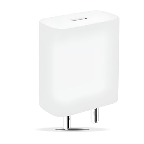 Image of Original Vivo 66W Type C Flash Charger Adapter for Vivo V27 /V27 Pro /V29 /V29 Pro /V29e /V23e /V23 Pro /V25 /V25e /V25 Pro, iQOO Neo 6 /7 /7 Pro /9 /9 Pro /T2 /T2 Pro /T3 /Z9x /Z9s Fast USB-C Charging Adapter- White