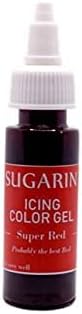 SUGARIN Icing Color Gel Super for Fondant 30ml (Super Red)