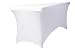 Produktbild Expand Tischhusse, Tischcover Weiß - Tisch Husse, Cover als Tischdecke - 170cm bis 200cm - Geschlossen - Stretch