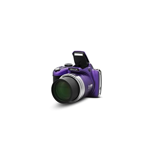 Minolta-Pro-Shot-16-Mega-Pixel-HD-Digital-Camera-with-53x-Optical-Zoom-Full-1080p-HD-Video-16GB-SD-Card-MN53Z-Purple