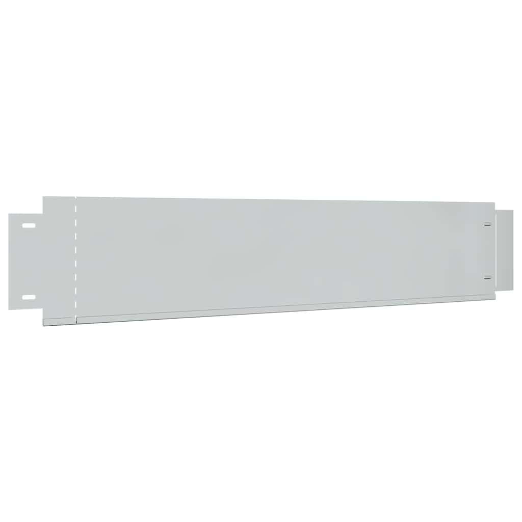 Obrzeże trawy 100x19 cm stal galwanizowana 5 szt | Giętki do każdego kształtu, solidny i trwały, praktyczny na podwórku