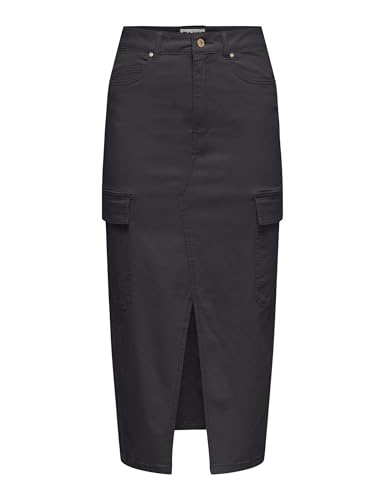 ONLY Onllola HW Cargo Long Slit Skir PNT Noos Rock, Phantom, S