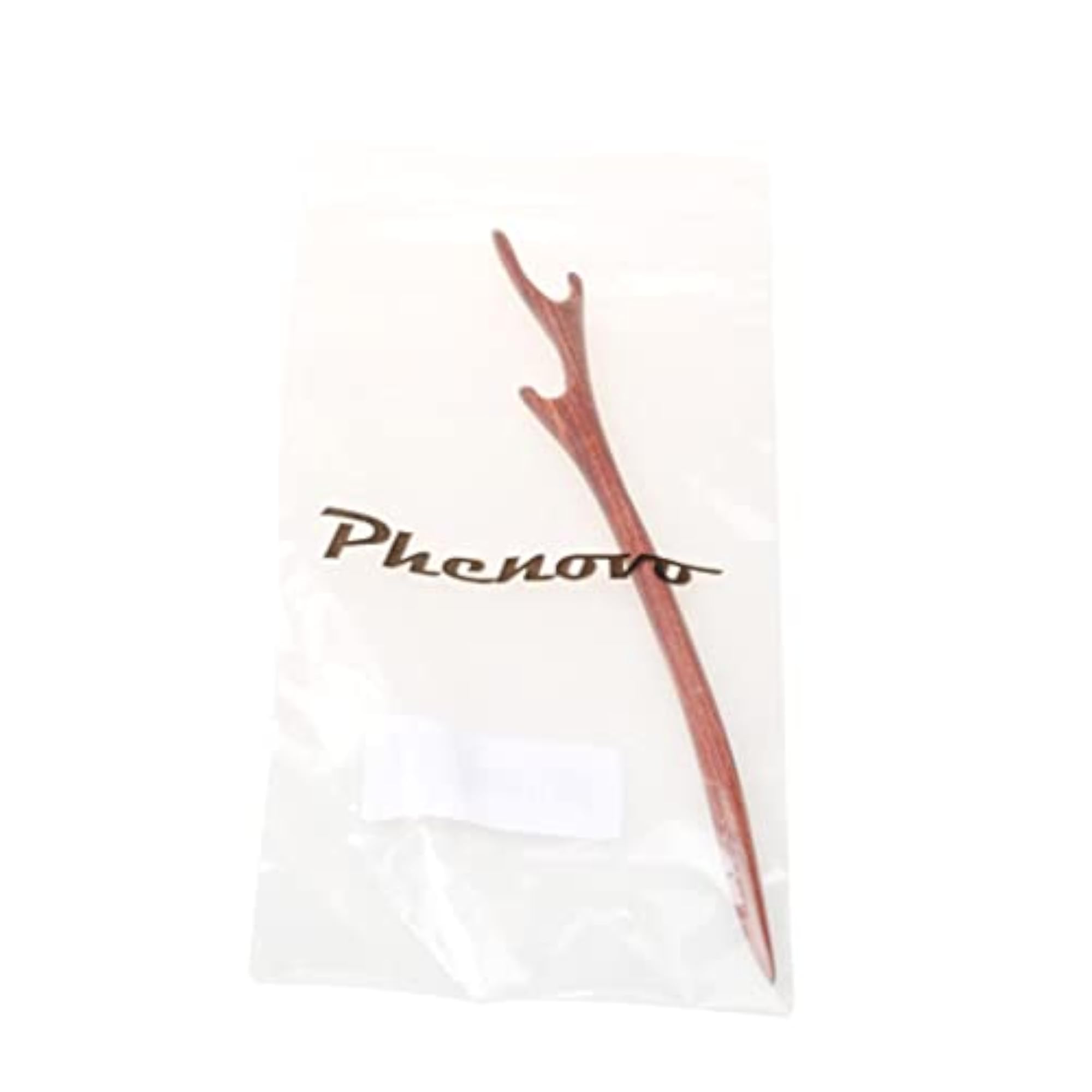 Women's Vintage Wood Antler Hair Sticks, 2pcs