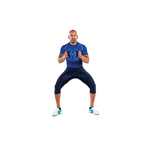 AMAYA SPORT Balle médicinale double grip avec poignées pour entraînement fonctionnel, exercice de fitness, haltérophilie, double prise confortable, exercice de gymnastique (5) – Image 3