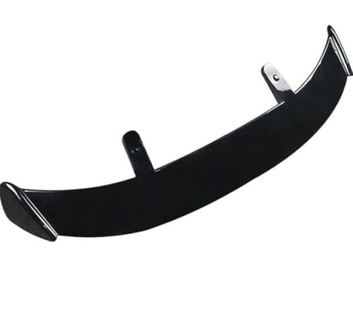 Image of AUTO Universal Rear Spoiler for Cars | ABS Racing Wing | Roof /Trunk Lid Mounted Aerodynamic Spoiler | Black Exterior Tuning Accessory for Sedan, SUV & Hatchback | Sporty Performance Style