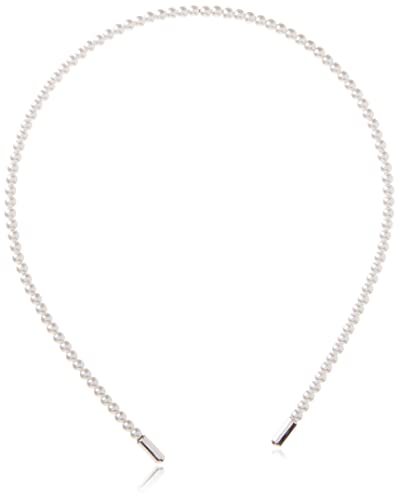 Caravan Classic Small Faux Pearls On A Soft Spring Headband #TOP20