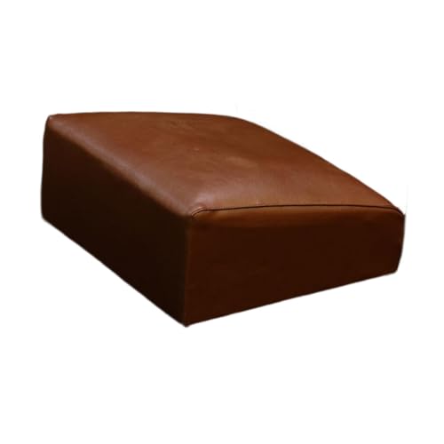 Meditation Cushion Knee Pad Lightweight Ergonomic PU Leather Floor Pillow Meditation Seat for Women Men Home Gift Indoor
