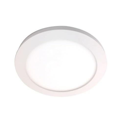 Access Lighting - HI Access 20811LEDD-WH/ACR Transitional One Light Flush Mount from Disc Collection in White Finish