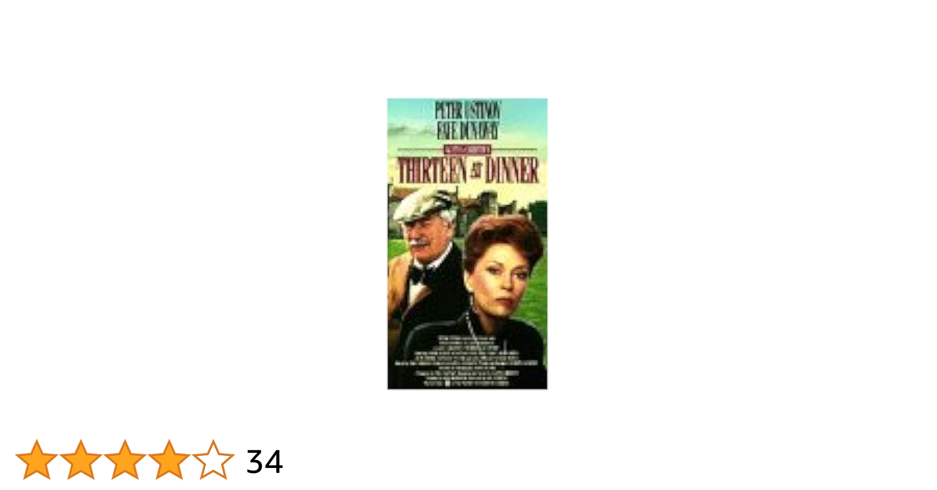 Thirteen at Dinner [VHS]: Amazon.de: Thirteen at Dinner