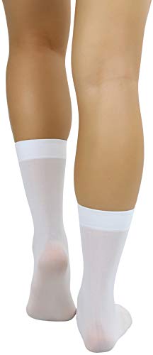 Image of ToBeInStyle Womens Pack of 6 Trouser Solid Print Anklet Socks