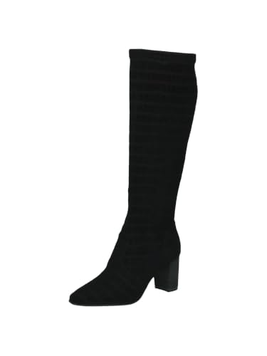 Caprice Women Long Boot Heel Textil, schwarz, 42 – Ansicht 1