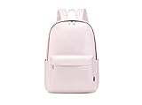 Wadirum Waterproof Cute School Backpack for Girl and Boy Fashion Women Daypack Pink