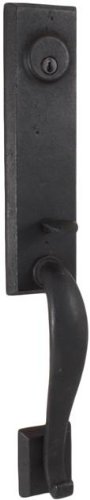 Weslock 07931-2--002D Greystone Exterior Entry Handle, Black