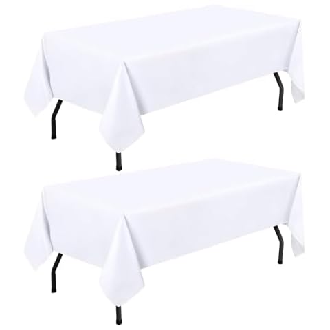 Smiry Rectangular Polyester Table Cloth Pack Cover