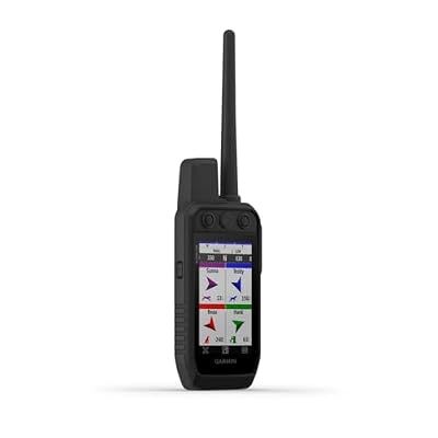 Garmin Alpha 200 Plus Dog Tracking and Training GPS Handheld Bundle with Alpha TT 25 Dog Collar, Tracking and Training Collar Bundle with Field Bag and More Accessories