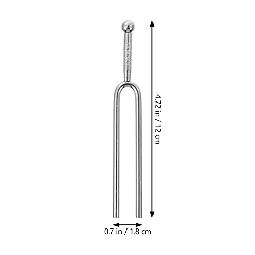 ARTIBETTER 2Pcs Instrumentos Musicais UMA Afinação 440Hz Diapasão Garfos Garfo Sintonizador para Vio