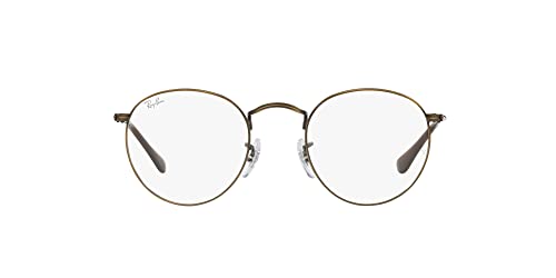 Image of Ray-Ban unisex-adult Rx3447v Round Metal Round Prescription Eyewear Frames