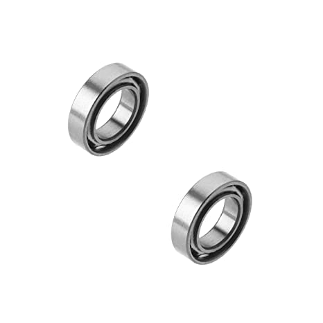 ZUBSHA ENTERPRISES 6006-ZZ 2 Pcs Double Metal Seal Bearings 30x55x13mm, Pre-Lubricated and Stable Performance and Cost Effective, Deep Groove Ball Bearings.