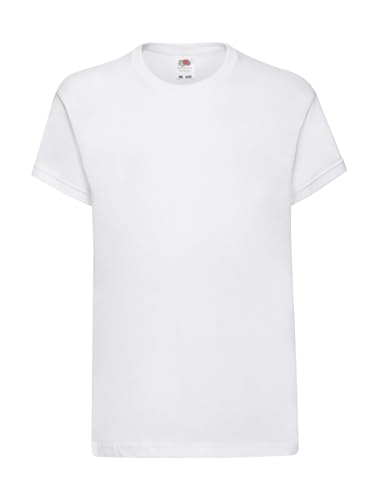 Fruit of the Loom Childrens/Kids Original Short Sleeve T-Shirt (14-15 Years) (White) Fruit of the Loom Childrens/Kids Original Short Sleeve T-Shirt (14-15 Years) (White)