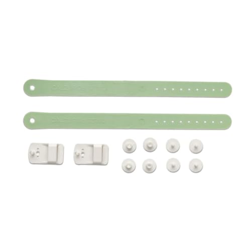 Image of CALZURO Heel Strap Kit - Italian Rubber Clog Straps for Secure Fit - 2 Straps, Buckles & Hardware Included