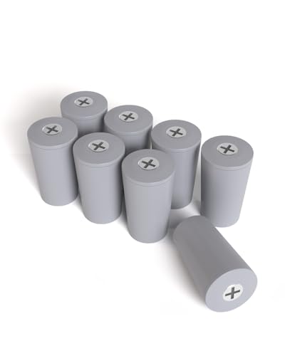 AwmnSrman 8 Stück Rolladen Stopper RolladenStopper 40 mm für Rolladen Grau
