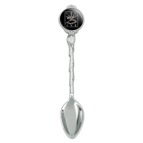 Graphics & More Christian Lord and Savior Crown Novelty Collectible Demitasse Tea Coffee Spoon