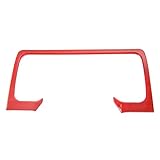 Para j-eep para Wrangler TJ 1997-2006 ABS Car Dashboard Frame Dash Board Trim Cover Decoración Pegatinas Car Interior Accessories.