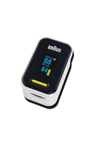 Braun Pulsoximeter 1 | Präzises Blutsauerstoffmessgerät | Hause zu verwenden...