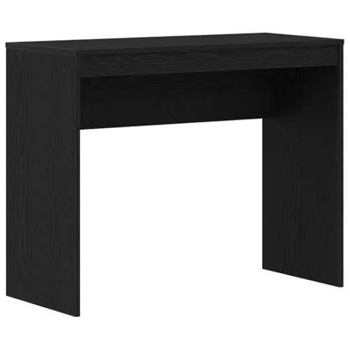 vidaXL Schreibtisch Schwarz Eichen-Optik 90x40x72 cm Holzwerkstoff, Bürotisch, Tisch, PC-Tisch, Computertisch, Laptoptisch, Arbeitstisch, Studiertisch