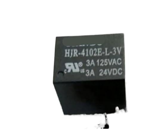 Relais 5 broches HJR-4102E-L-3V composant miniature 4101-3V 3A pour PCB