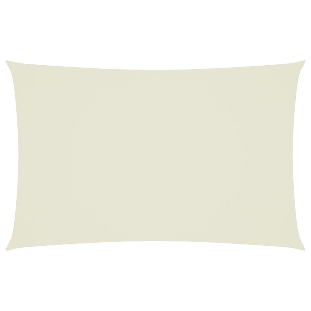 Voile d'ombrage rectangulaire pour terrasse et repas d'été en plein air